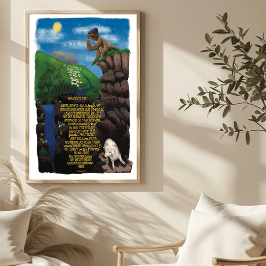 Das verirrte Schaf - Poster