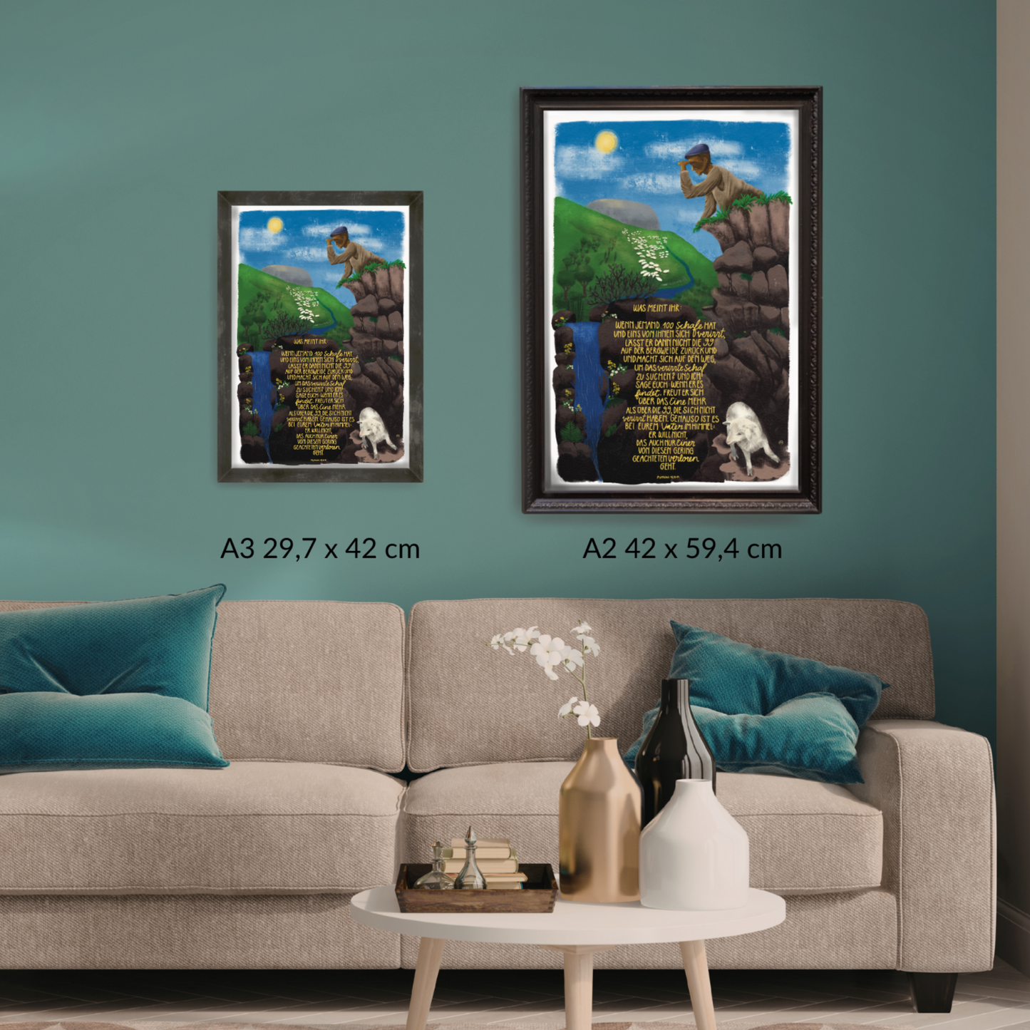 Das verirrte Schaf - Poster